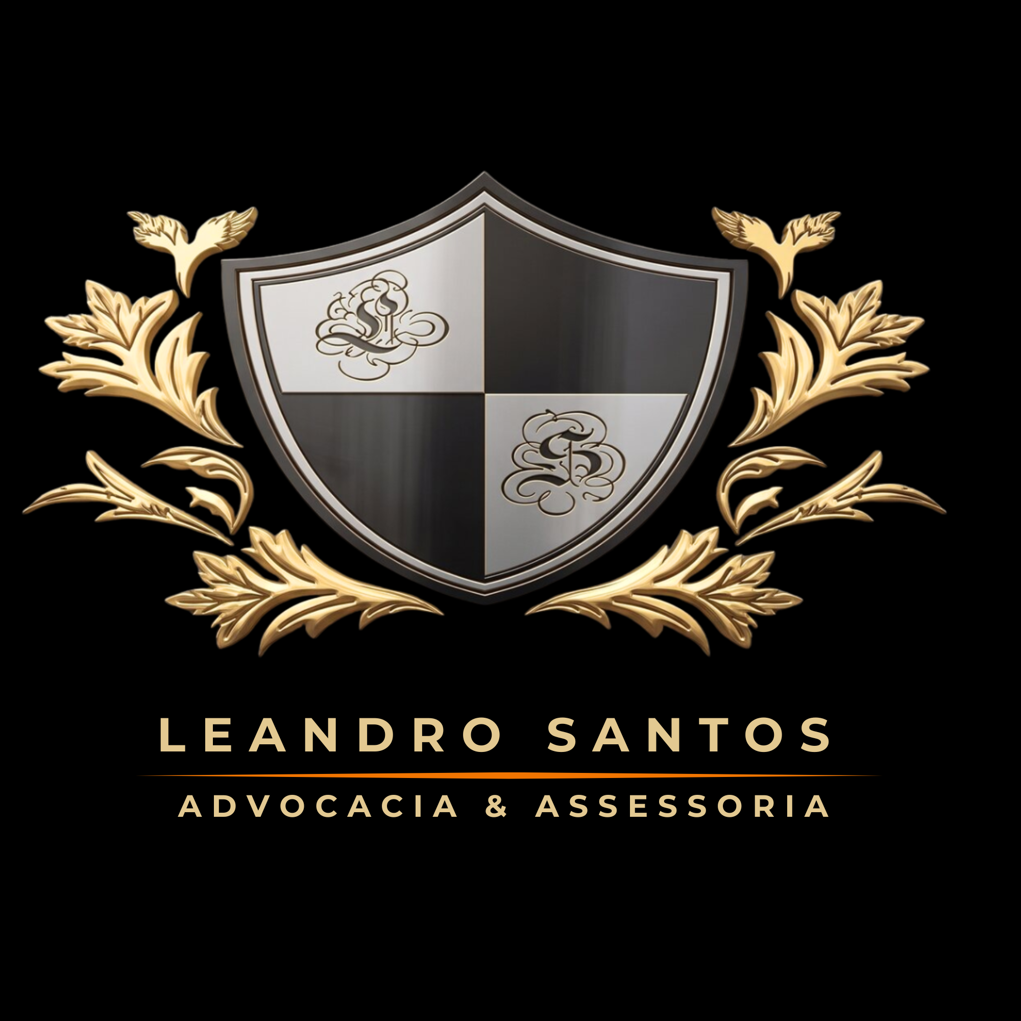 Logo Leandro Santos Advocacia